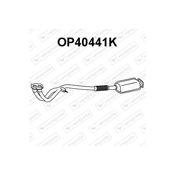 Katalizator OPEL / VAUXHALL - 5854194 5854255 5854434