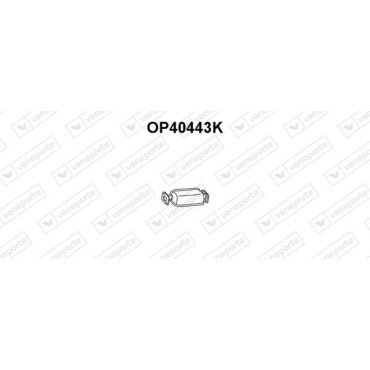 Katalizator OPEL / VAUXHALL - 855101 855102 855125