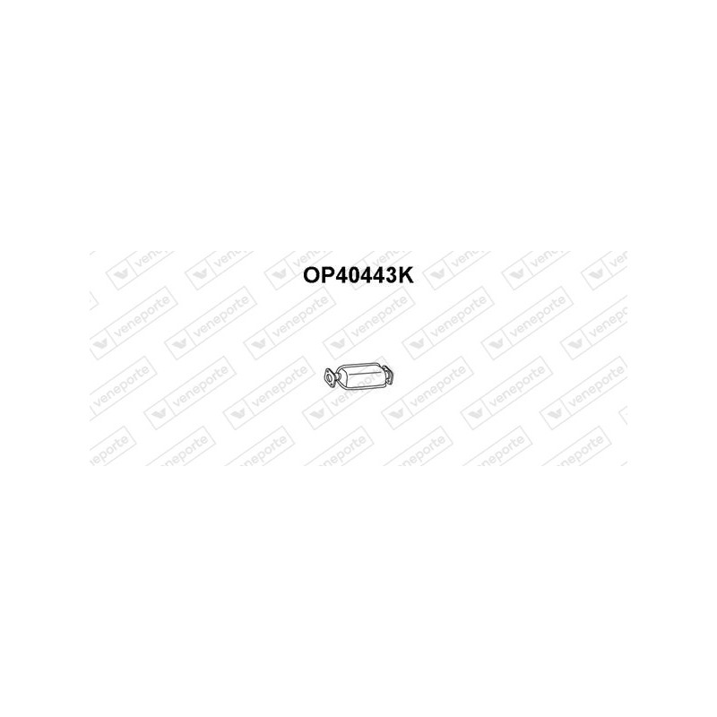 Katalizator OPEL / VAUXHALL - 855101 855102 855125