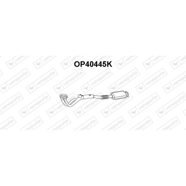 Katalizator OPEL / VAUXHALL - 5854288 5854433 858076