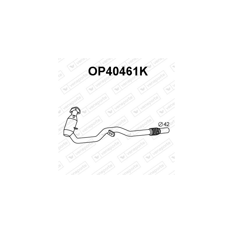Katalizator OPEL / VAUXHALL - 24433046 5854216 5854268