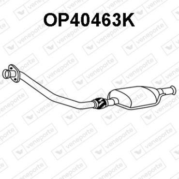 Katalizator OPEL / RENAULT - 4500237 4501422 7700310447