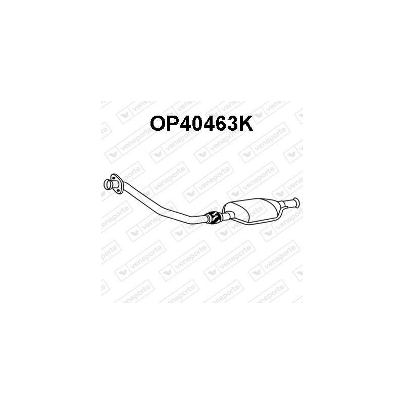 Katalizator OPEL / RENAULT - 4500237 4501422 7700310447