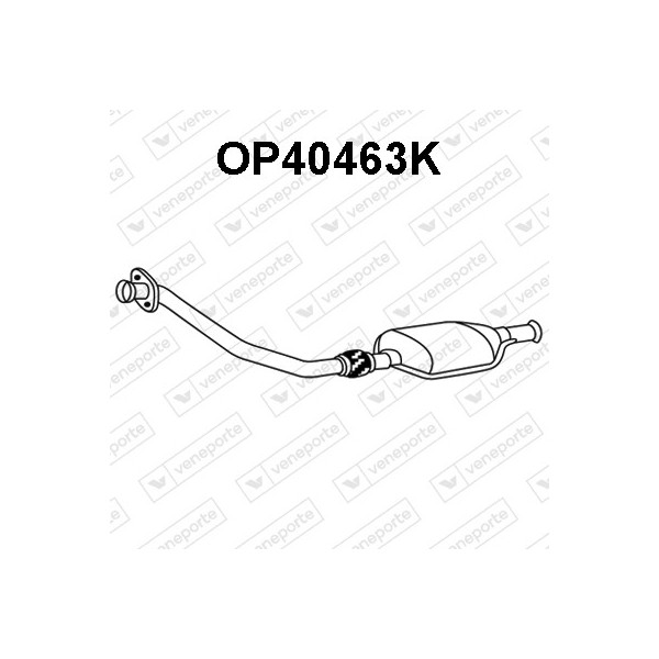 Katalizator OPEL / RENAULT - 4500237 4501422 7700310447