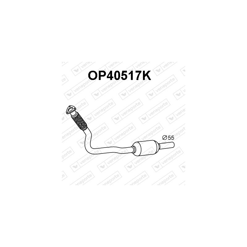 Katalizator OPEL / VAUXHALL - 24418596 24423928 24456338