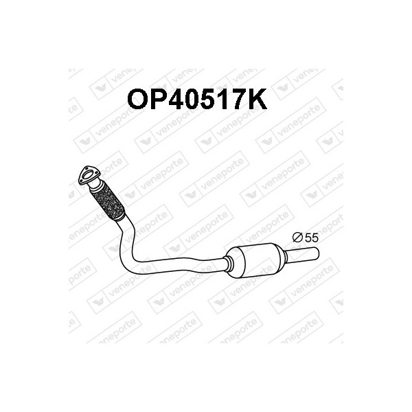 Katalizator OPEL / VAUXHALL - 24418596 24423928 24456338