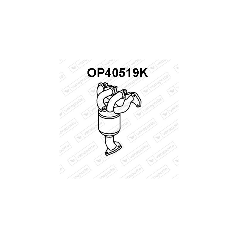 Katalizator OPEL / VAUXHALL - 13106545 24422982 24434791