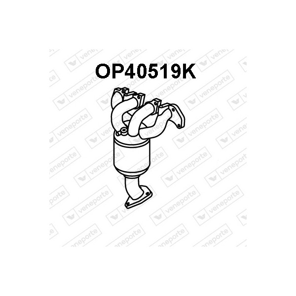 Katalizator OPEL / VAUXHALL - 13106545 24422982 24434791