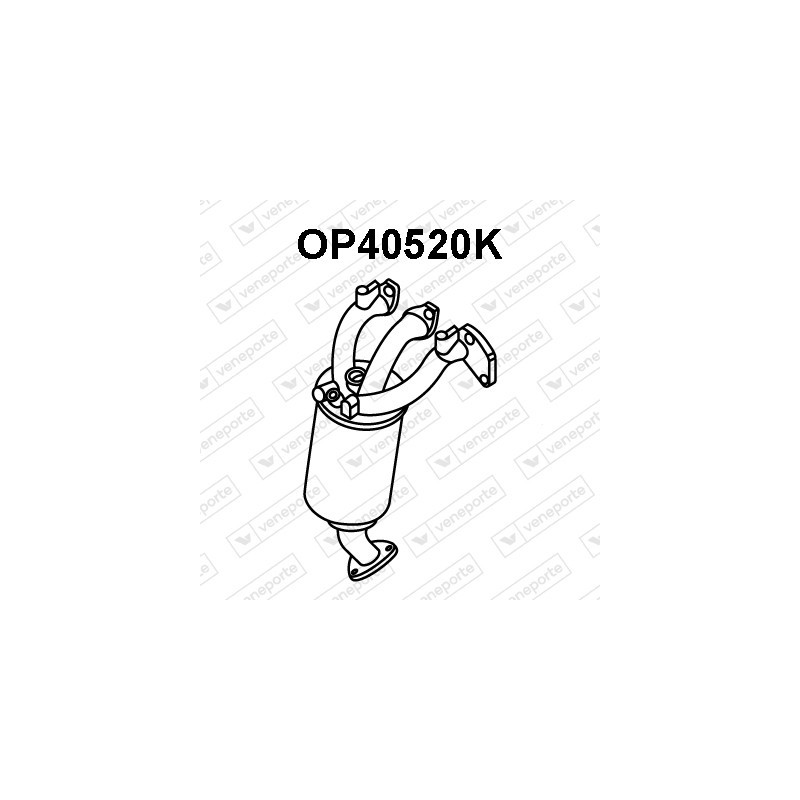 Katalizator OPEL / VAUXHALL - 13106542 24410080 24459702