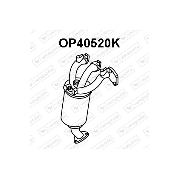 Katalizator OPEL / VAUXHALL - 13106542 24410080 24459702