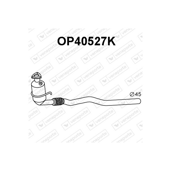Katalizator OPEL / VAUXHALL - 3299318 5854201 5854257