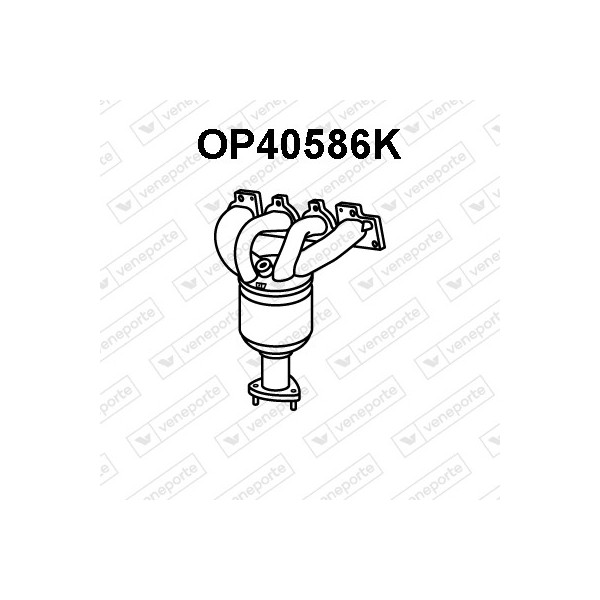 Katalizator OPEL - 849159 9230962 95507210