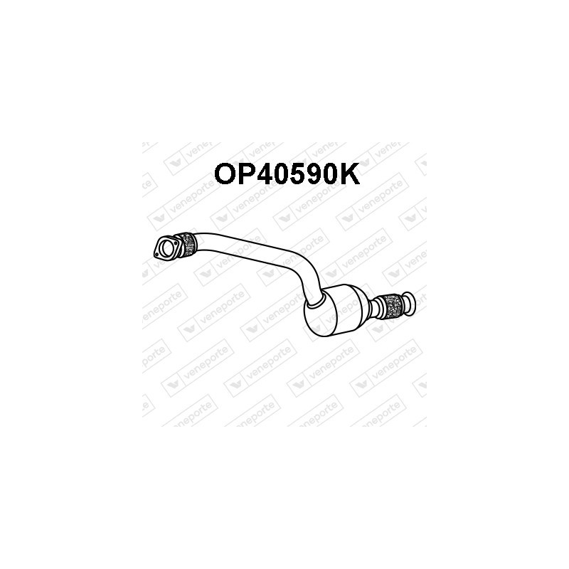 Katalizator NISSAN / OPEL / RENAULT / VAUXHALL - 2001000QAJ 2001000QAK 2001000QAL