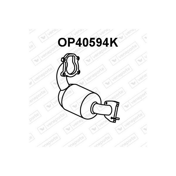 Katalizator NISSAN / OPEL / RENAULT - 2080000Q0C 2080000QAB 2080000QAC