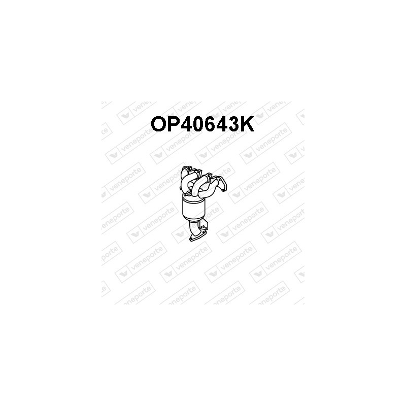 Katalizator OPEL / VAUXHALL - 55353581 55355321 55355324