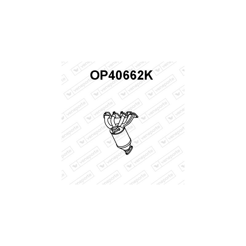 Katalizator OPEL / VAUXHALL - 13106851 55531177 55555951