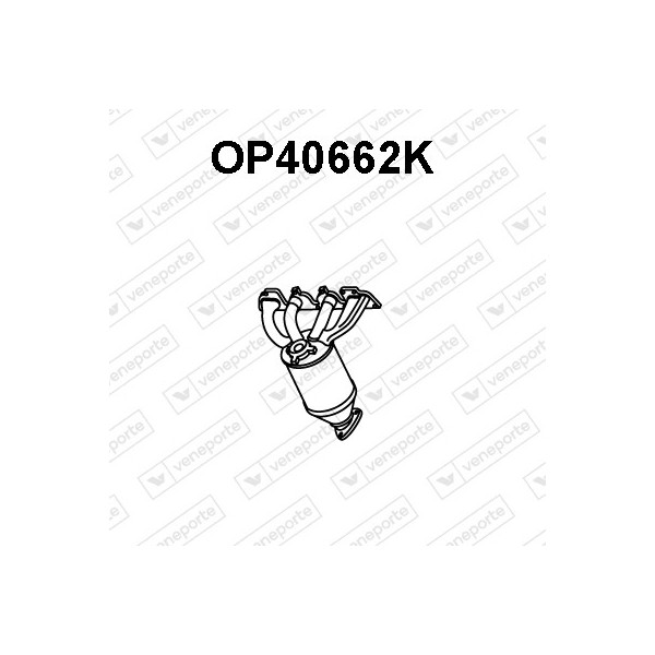 Katalizator OPEL / VAUXHALL - 13106851 55531177 55555951