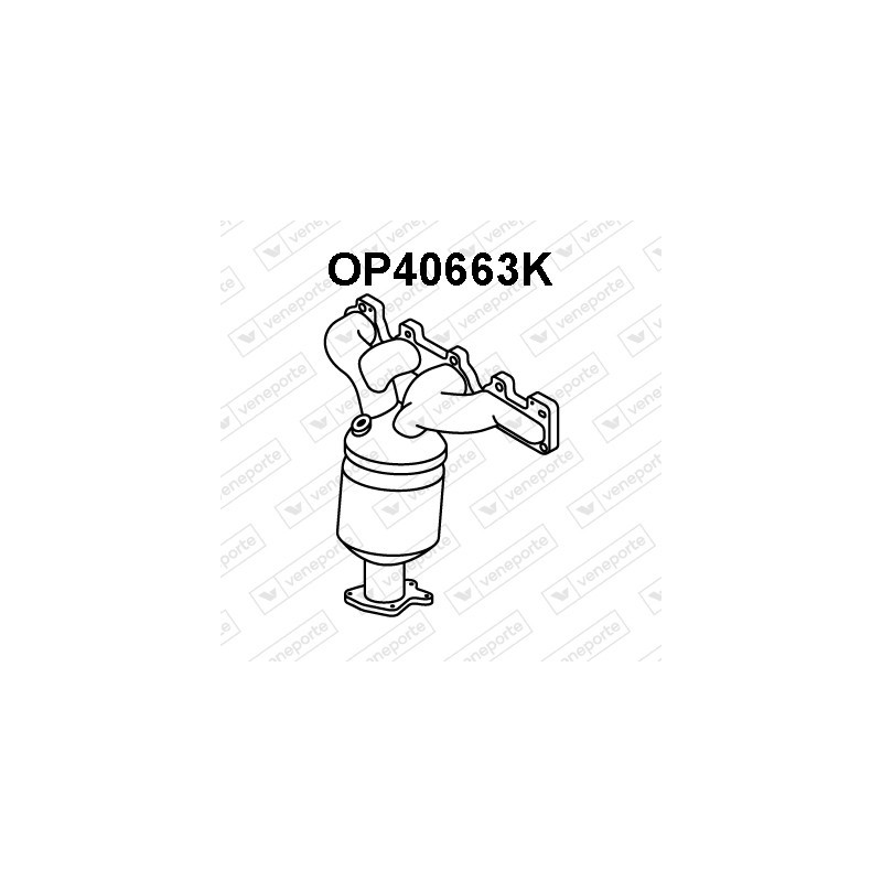 Katalizator OPEL / VAUXHALL - 55557206 55559624 55561606