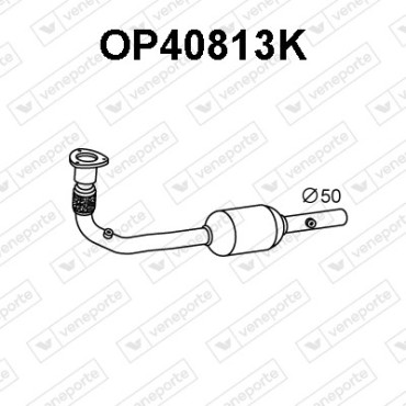 Katalizator OPEL / VAUXHALL - 13101523 24434668 24461057