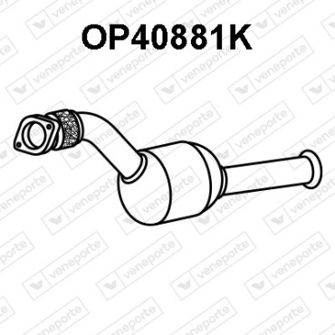 Katalizator NISSAN / OPEL / RENAULT - 2002000QAA 2002000QAC 4411733