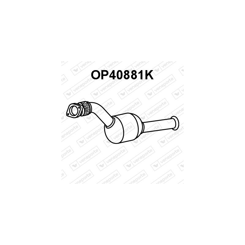 Katalizator NISSAN / OPEL / RENAULT - 2002000QAA 2002000QAC 4411733