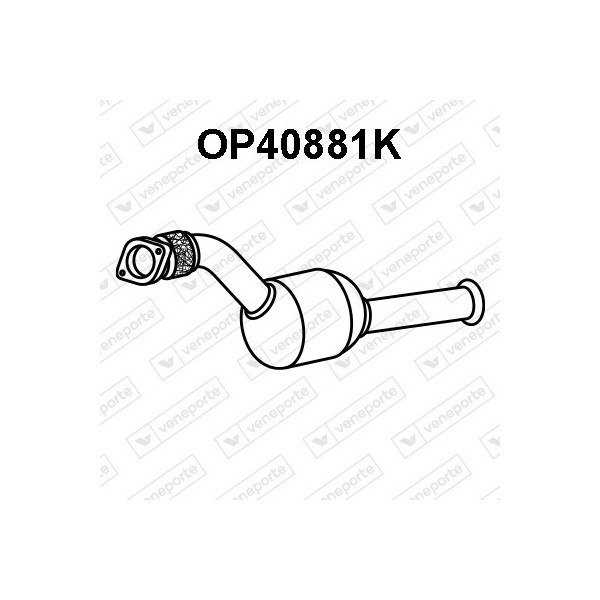 Katalizator NISSAN / OPEL / RENAULT - 2002000QAA 2002000QAC 4411733