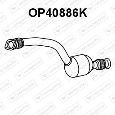 Katalizator OPEL / RENAULT / VAUXHALL - 4401911 4405187 8200178125