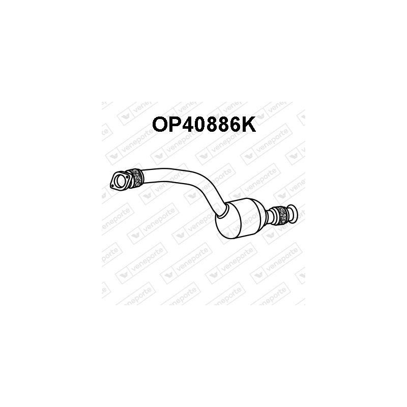 Katalizator OPEL / RENAULT / VAUXHALL - 4401911 4405187 8200178125