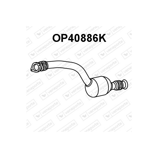 Katalizator OPEL / RENAULT / VAUXHALL - 4401911 4405187 8200178125