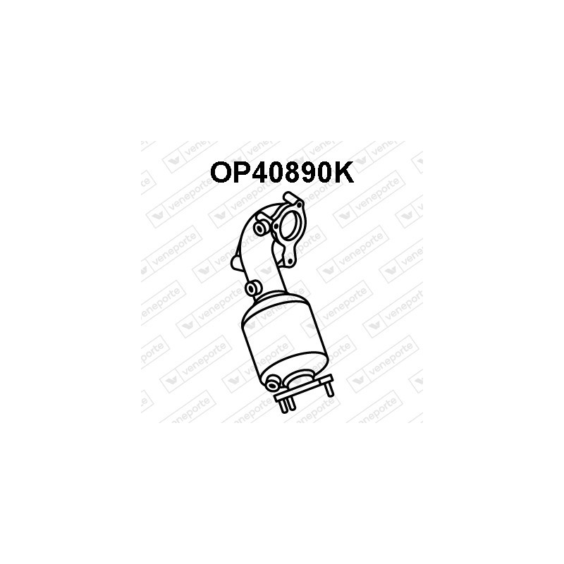 Katalizator OPEL / VAUXHALL - 55559558 55574409 55574410