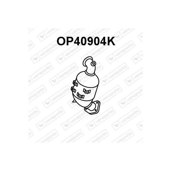 Katalizator CHEVROLET / OPEL / VAUXHALL - 25194040 25195100 25195102