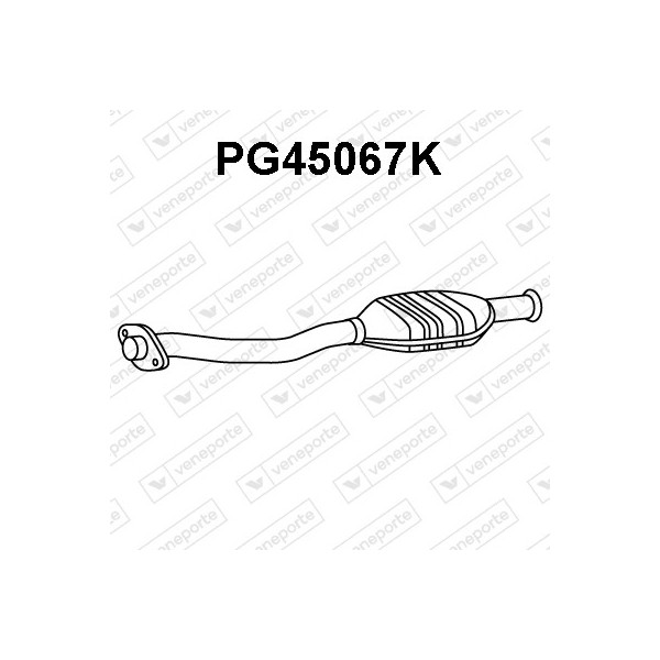 Katalizator CITROËN / PEUGEOT - 170631 173113 173160