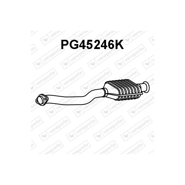 Katalizator CITROËN / PEUGEOT - 170634 173115 173125
