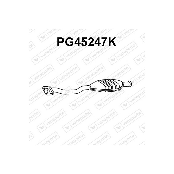 Katalizator PEUGEOT - 173116 173134 