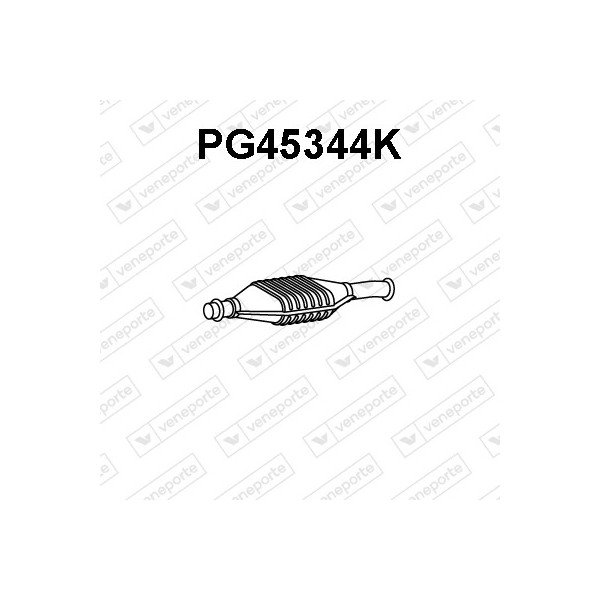 Katalizator PEUGEOT - 170632 1731E7 1731F8