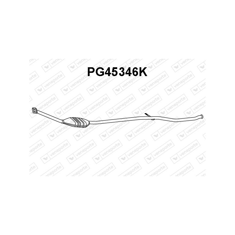 Katalizator PEUGEOT - 17055F 1705ET 1705Q0