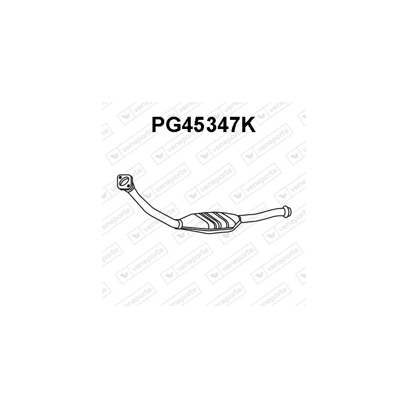 Katalizator PEUGEOT - 170563 1705H8 1705V4