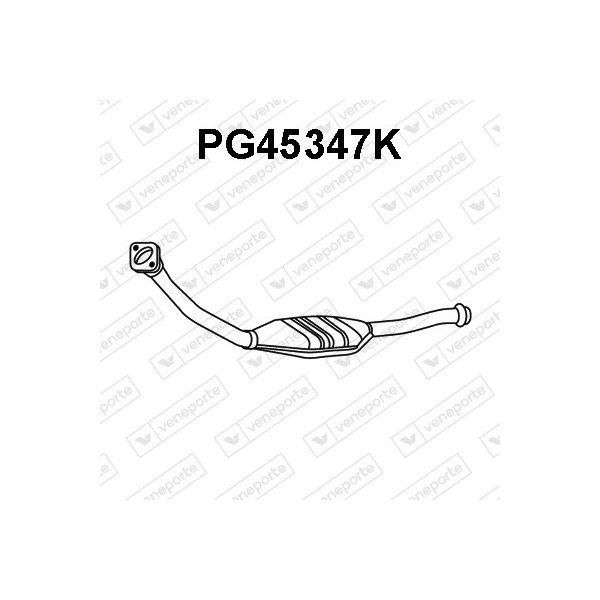 Katalizator PEUGEOT - 170563 1705H8 1705V4