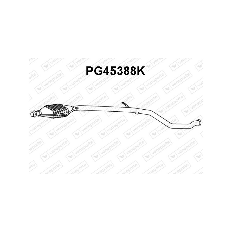 Katalizator PEUGEOT - 170627 170628 1731E4