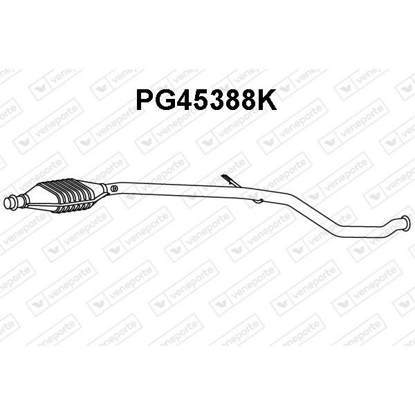 Katalizator PEUGEOT - 170627 170628 1731E4