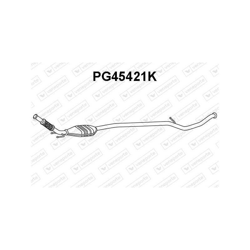 Katalizator PEUGEOT - 1705LA 1705NQ 1705QJ