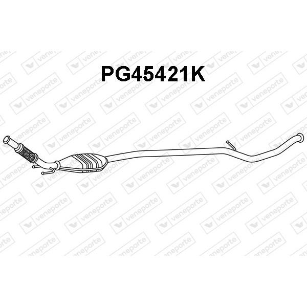 Katalizator PEUGEOT - 1705LA 1705NQ 1705QJ