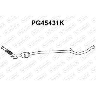 Katalizator PEUGEOT - 1607341580 1705NR 1705QK