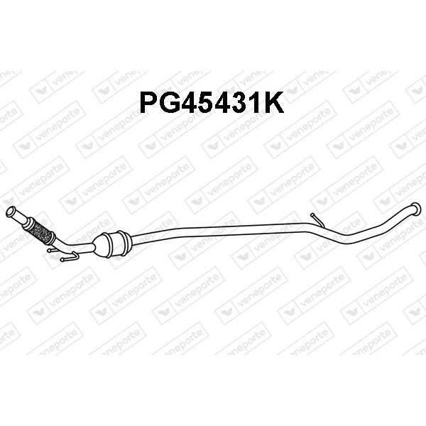 Katalizator PEUGEOT - 1607341580 1705NR 1705QK