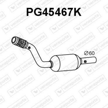 Katalizator PEUGEOT - 1705HH-KAT 1705QC 1705QF-KAT