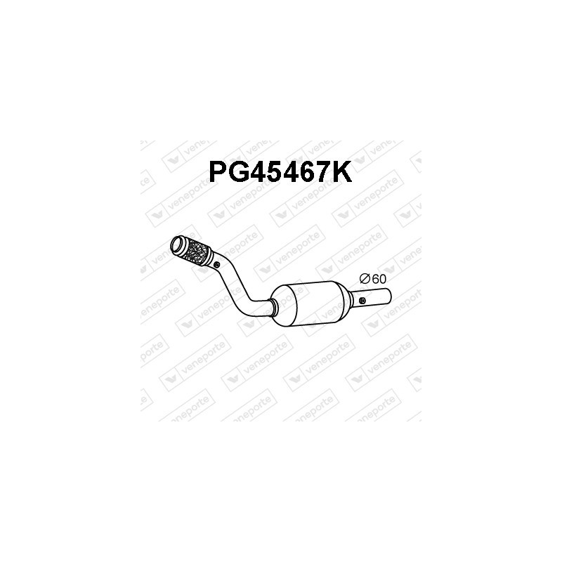 Katalizator PEUGEOT - 1705HH-KAT 1705QC 1705QF-KAT