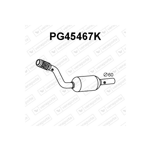 Katalizator PEUGEOT - 1705HH 1705QC 1705QF