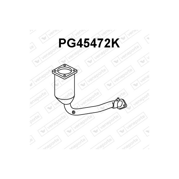 Katalizator PEUGEOT - 1608958380 1731EX 1731EY