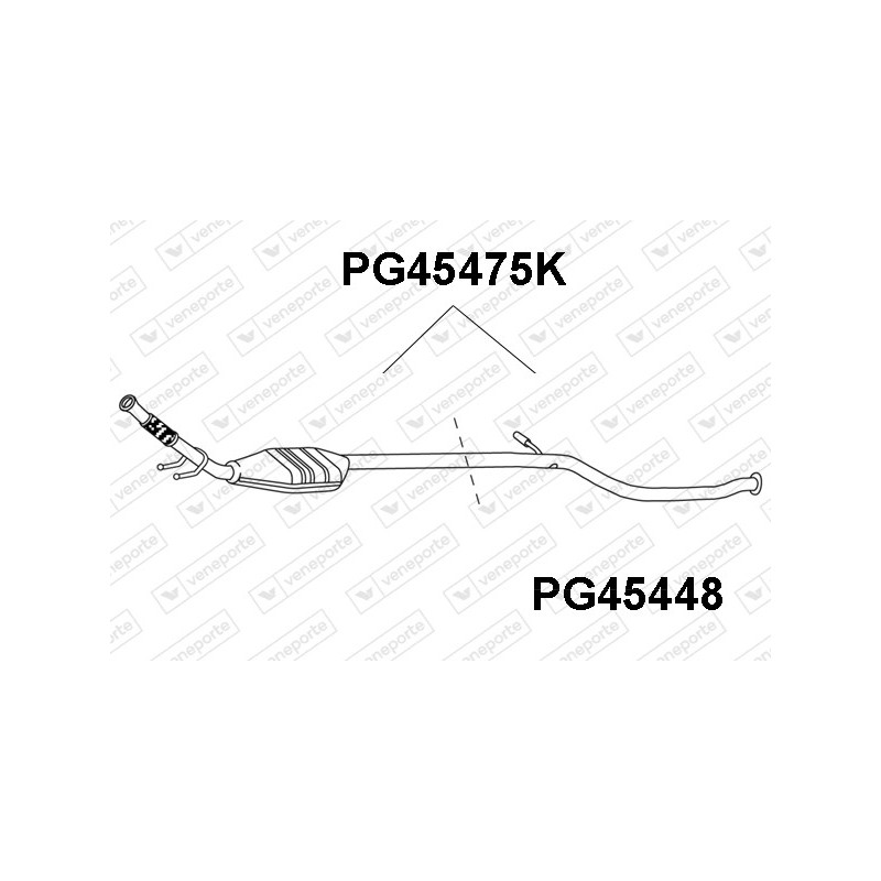 Katalizator PEUGEOT - 1705EP 1705GZ 1705KT