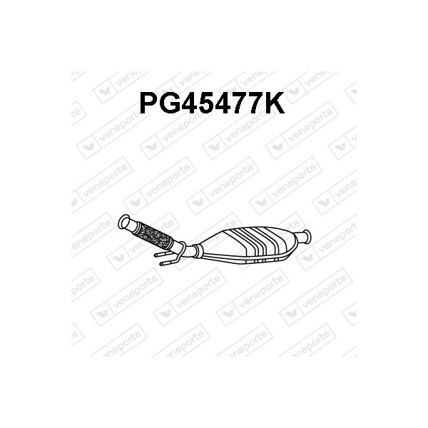 Katalizator PEUGEOT - 1705QA 1731FE 1731JK